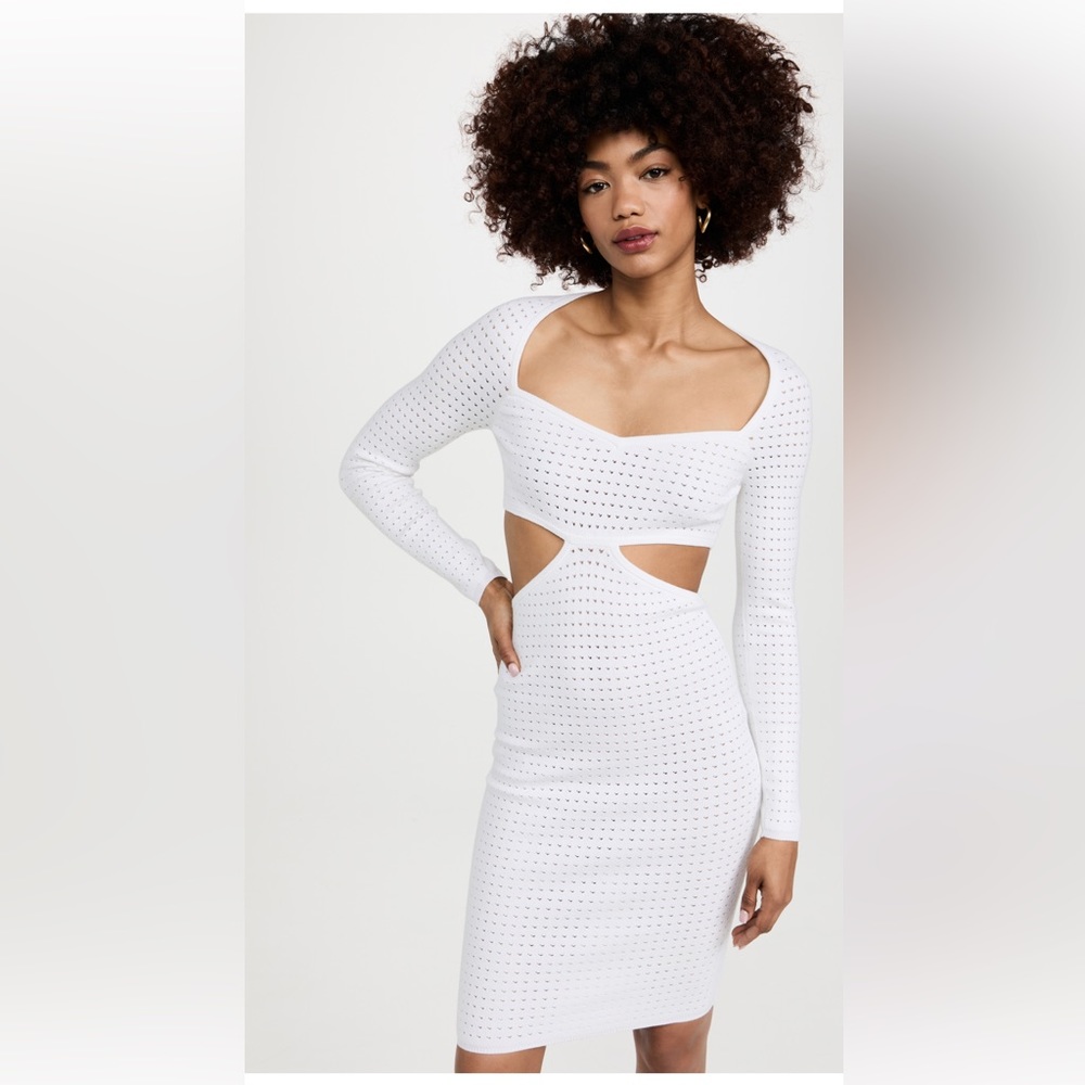 Victor glemaud sweetheart Knit dress